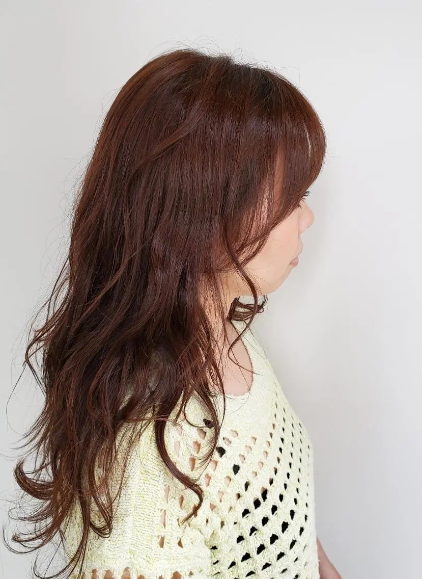 ロング カラー ヘアカラー トリートメント 美髪⭐︎髪質改善 井上　康司のヘアスタイル