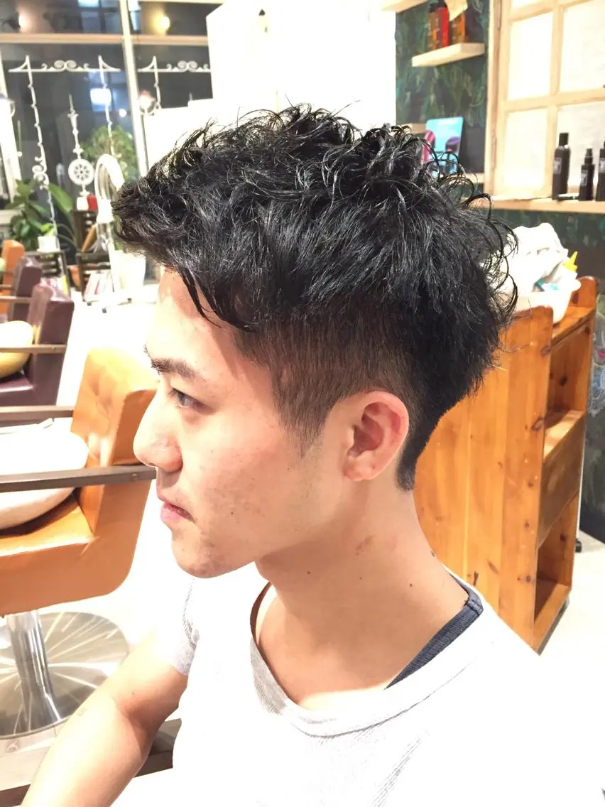 パーマ メンズ メンズパーマ メンズ指名多数!! 田島史也のヘアスタイル