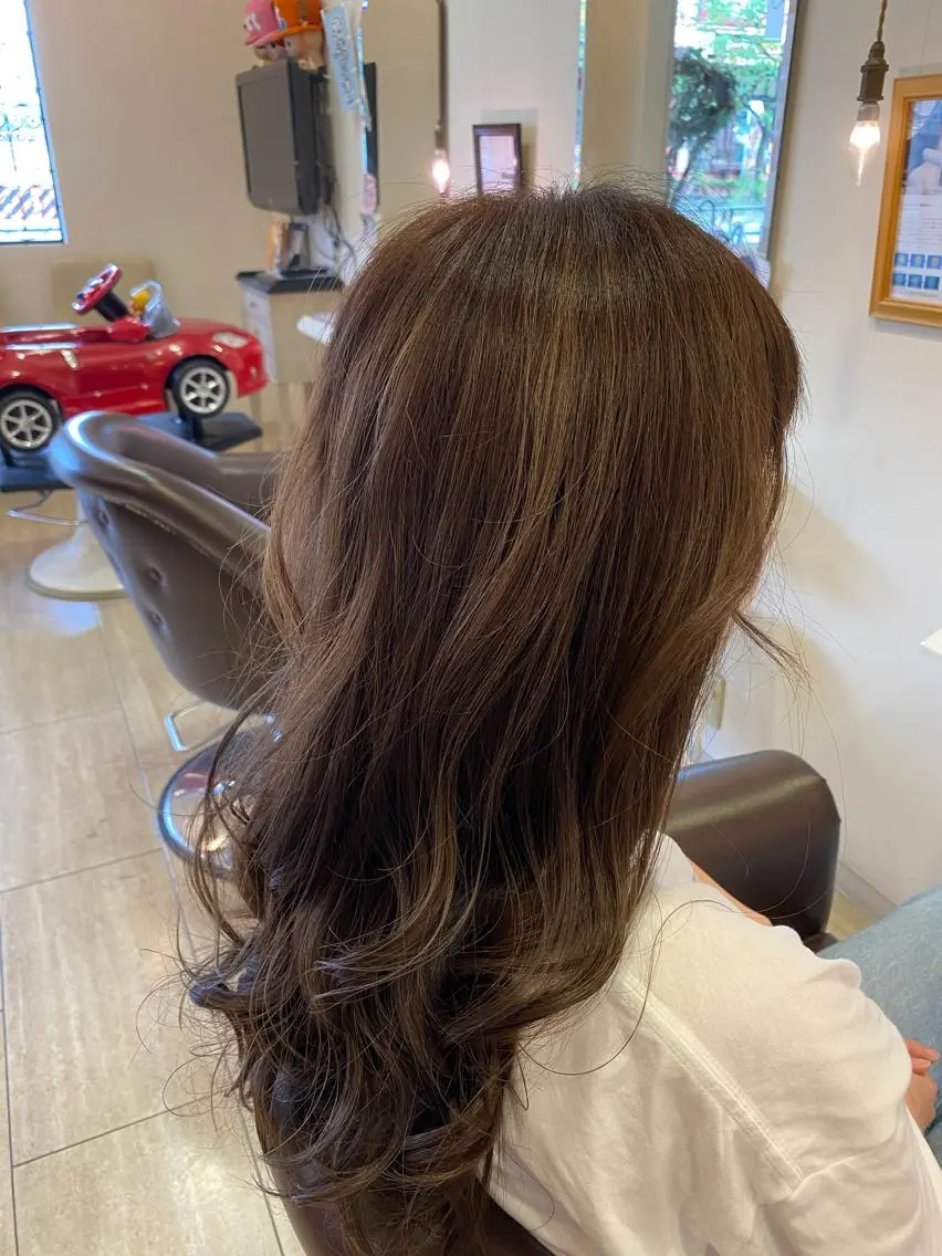 ロング カラー unpeuhair/ 宮岡　光希のその他イメージ