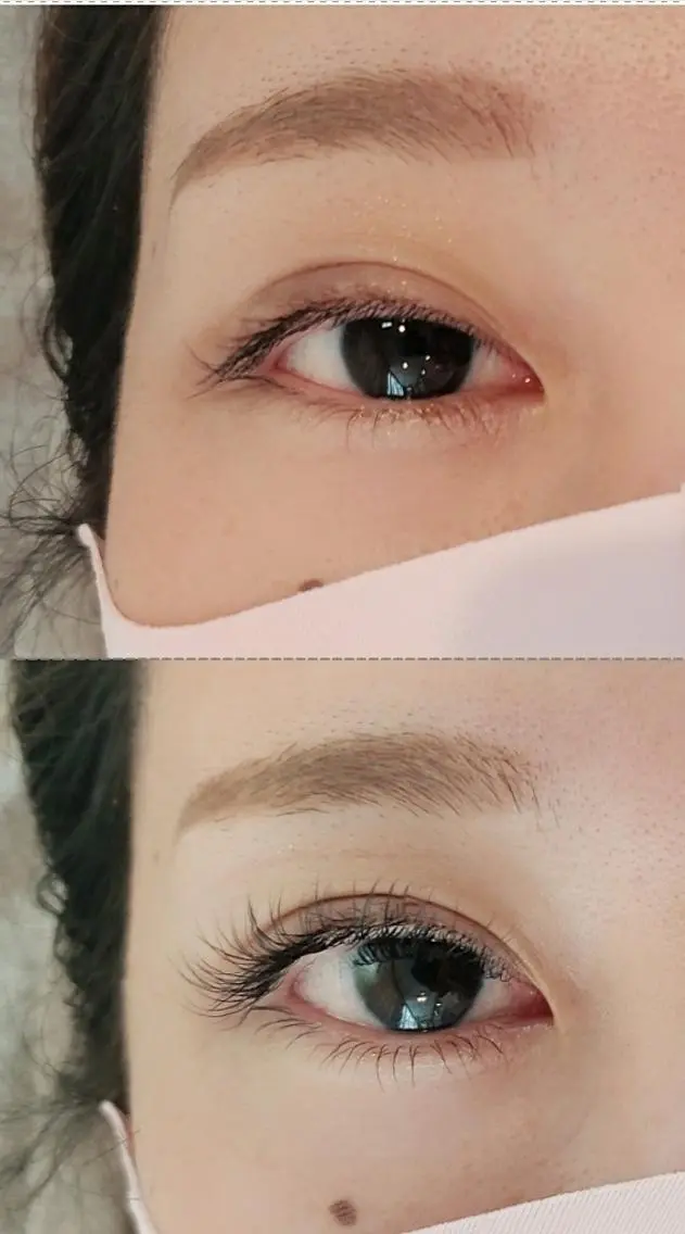マツエク・マツパ ケラチンラッシュリフト Cカール フラットラッシュ まつげパーマ 下まつげエクステ esbymaison TAKIのマツエク・マツパデザイン