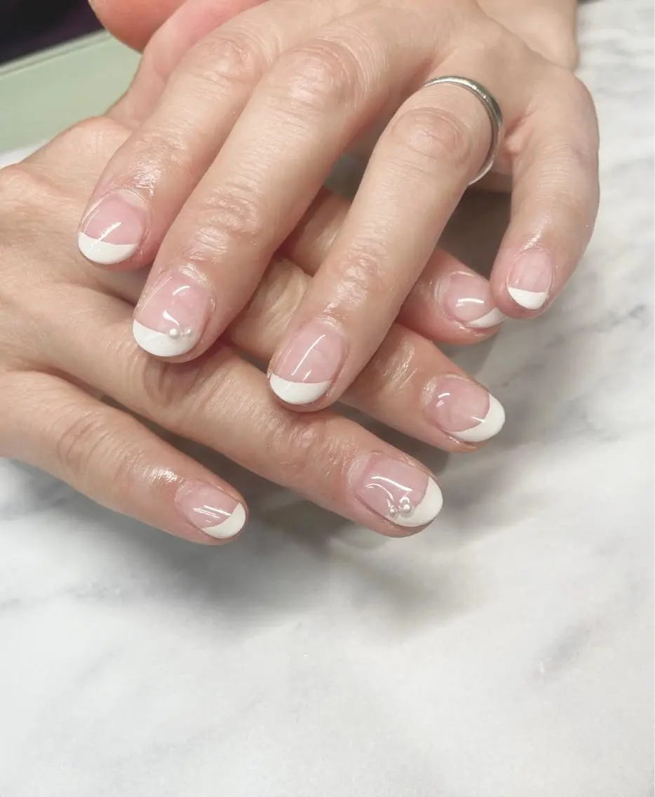 ネイル シンプルネイル 🫧Bianca 北浦和🫧野原のネイルデザイン