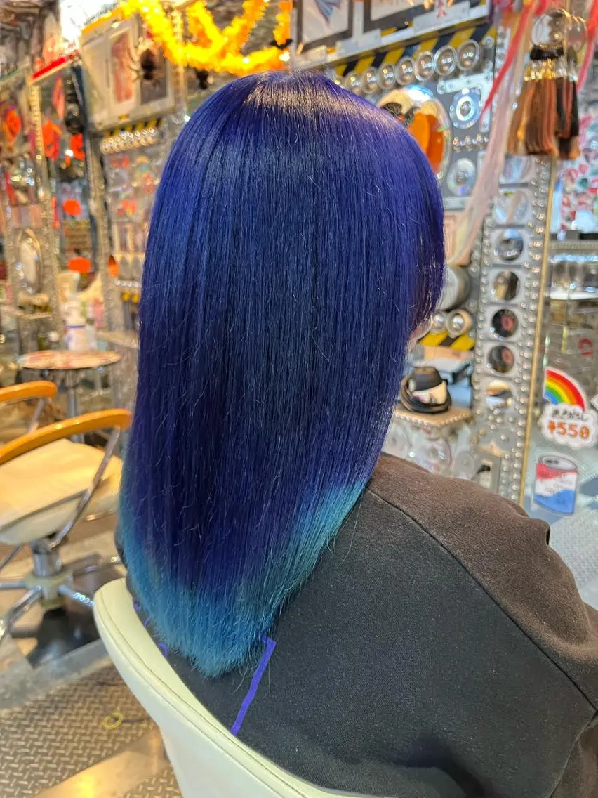 セミロング カラー カット ヘアカラー KOYA コヤのヘアスタイル