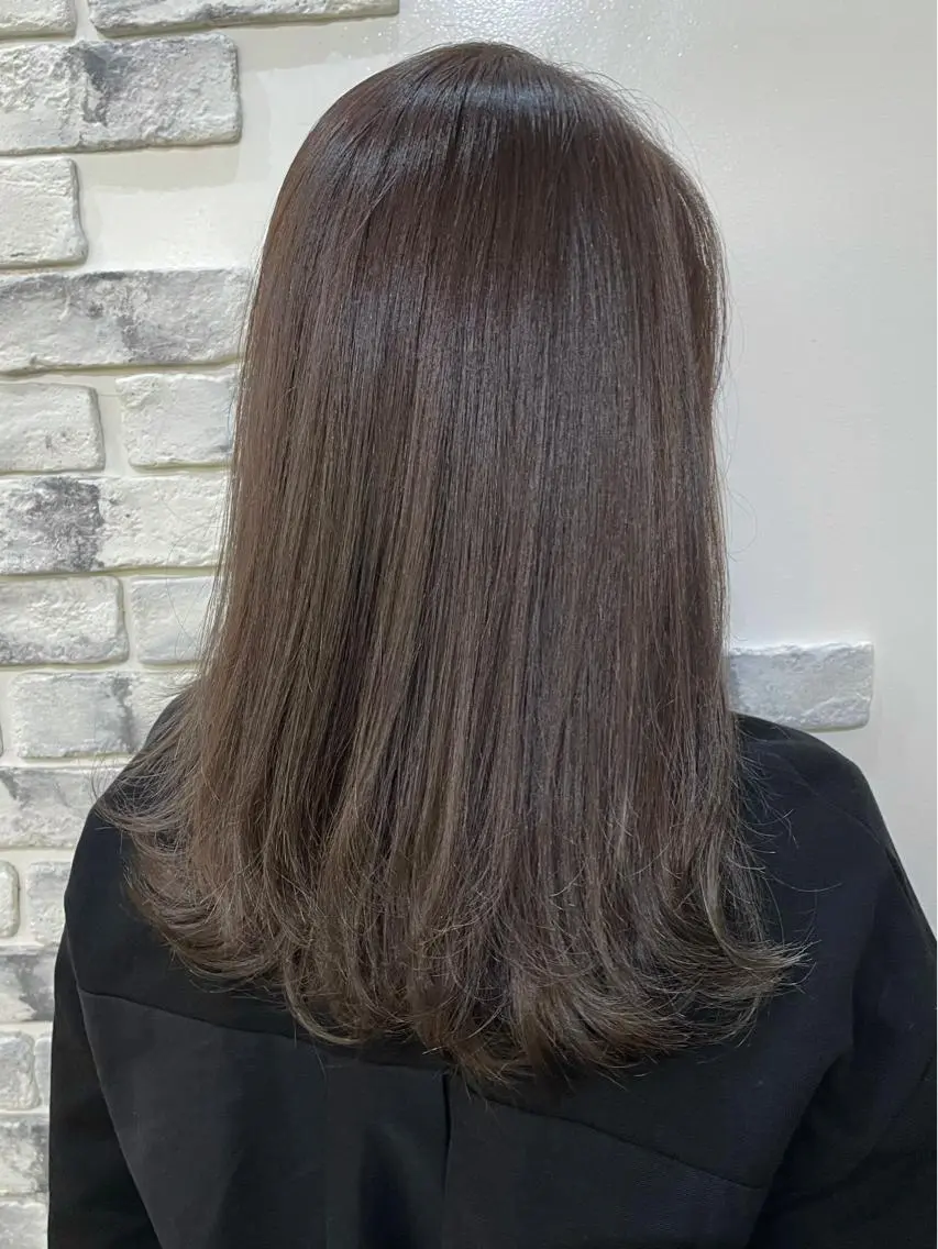 カラー ハイライトカラー ヘアカラー 後藤 陽花子のヘアスタイル