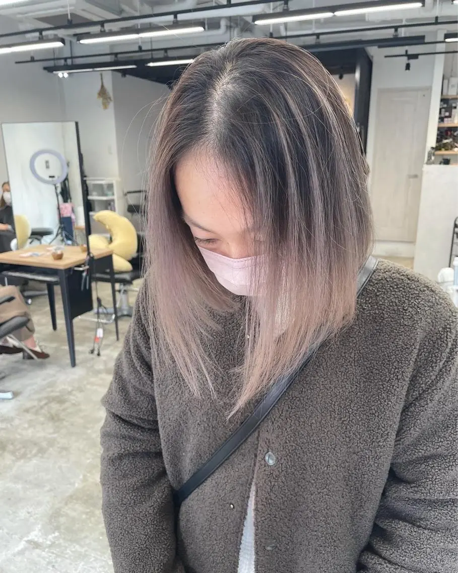 ショート カラー ヘアアレンジ 💕 manaka🌺のヘアスタイル