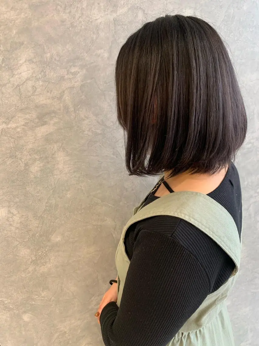 カラー 吹田 駿 髪質改善縮毛矯正のヘアスタイル