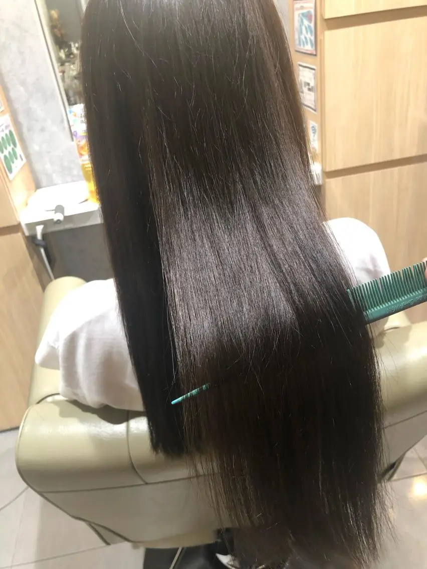 ロング カット 縮毛矯正 トリートメント 【髪質改善特化･ 福田航洋】のヘアスタイル