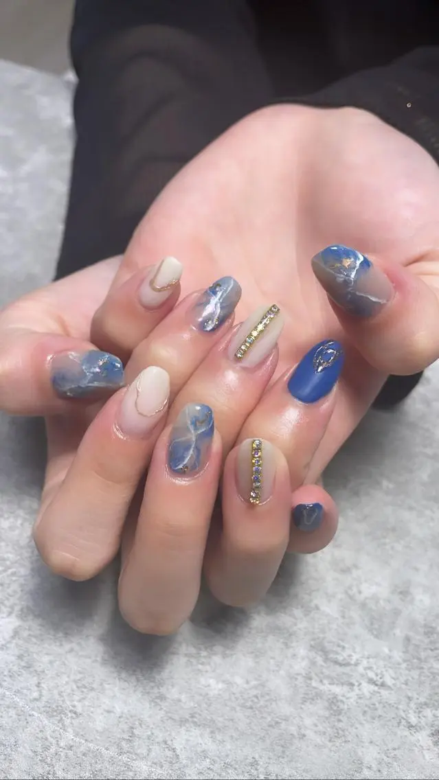 ネイル ハンドネイル Same🎀 所沢ネイルサロンのネイルデザイン