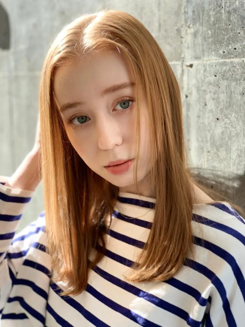 ロング カラー カット ヘアカラー トリートメント 髪質改善/美髪のプ口 中島みきのヘアスタイル