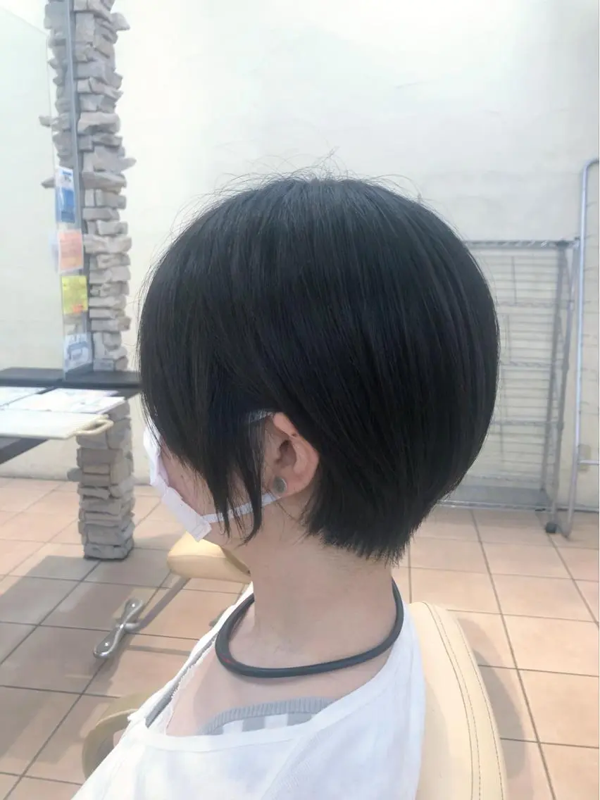 ショート 髪質改善ストレート ⚡️下ノ村柊斗⚡️のヘアスタイル