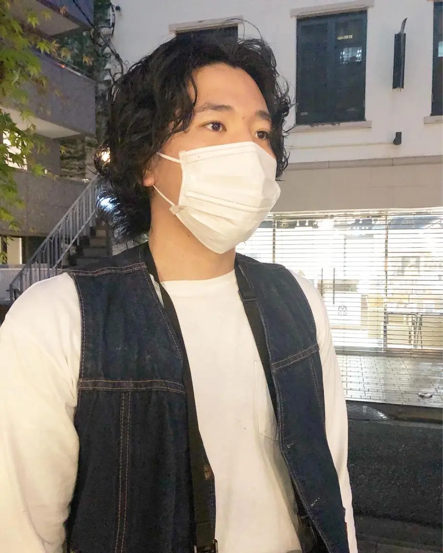 パーマ ヘアアレンジ メンズ カット パーマ トリートメント ヘアセット メンズ特化✂️栗原 侑也のヘアスタイル