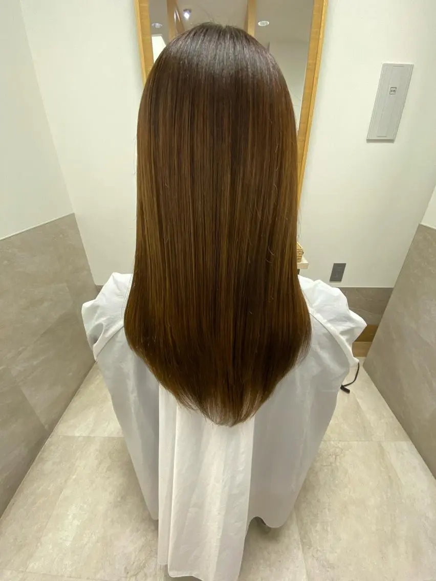 ロング 美髪クリエーター テラダタエコのヘアスタイル