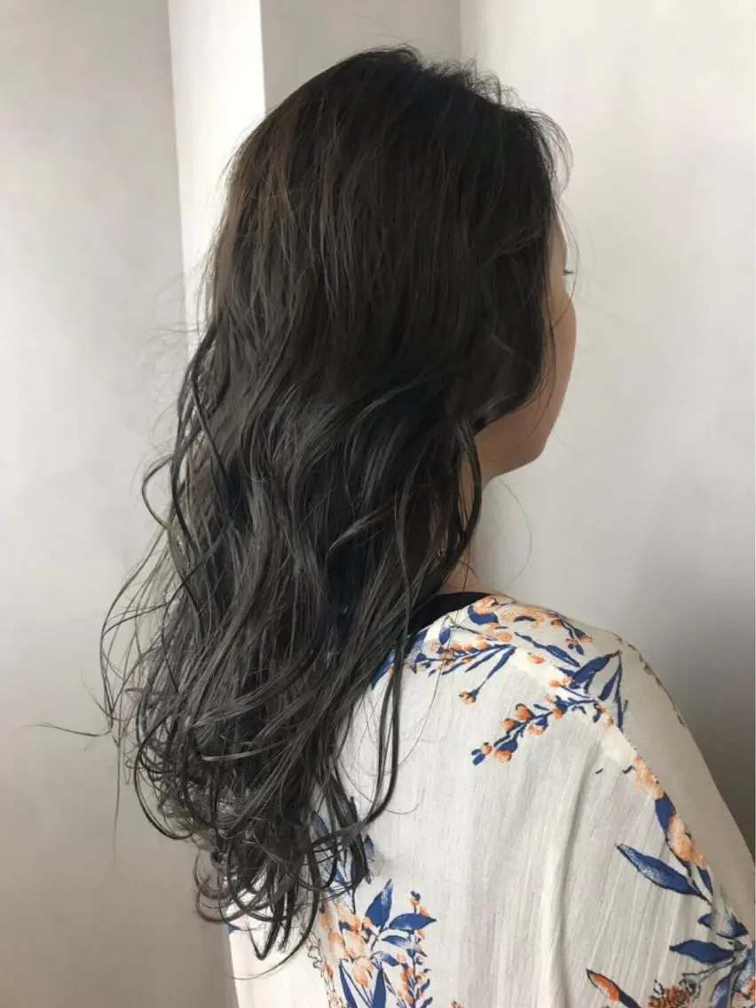 ロング カラー BROCANTE立川 karasawa.nのヘアスタイル