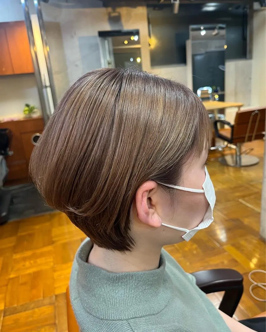 ショート ショートヘア カット ヘアカラー トリートメント 髪質改善 🐶とっくんのヘアスタイル
