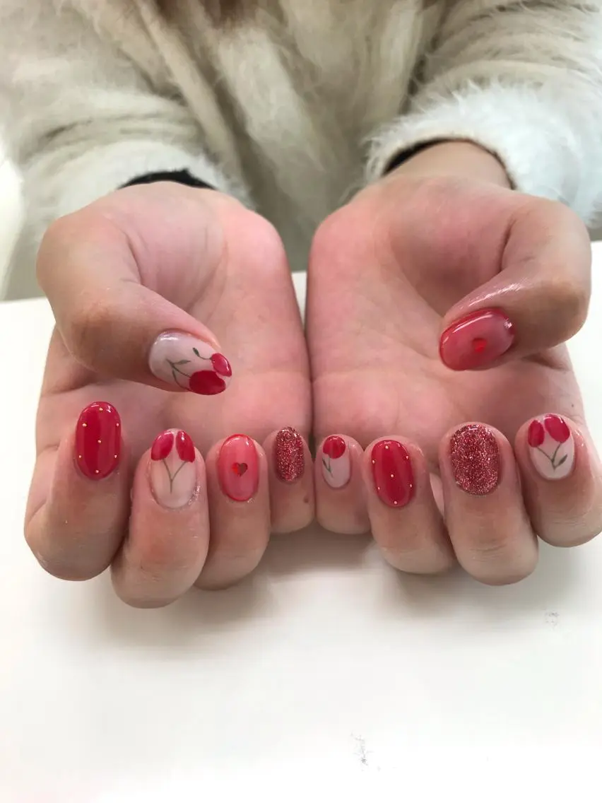 ネイル ハンドネイル Hisaka Mikiのネイルデザイン