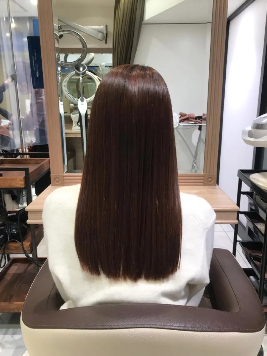 ロング パーマ カット 縮毛矯正 トリートメント ヘアセット/メンズ パーマChihoのヘアスタイル