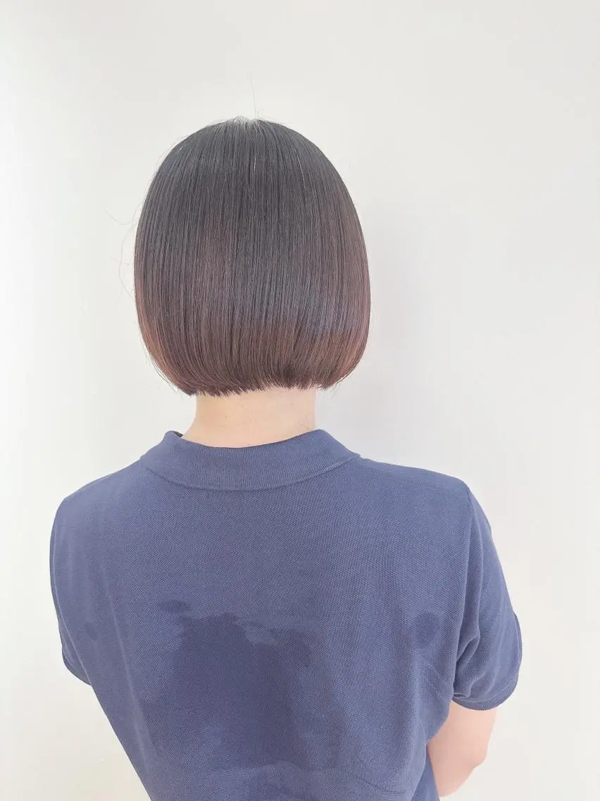 ショート カラー カット ヘアカラー なりたいが叶う ながしまじゅんきのヘアスタイル
