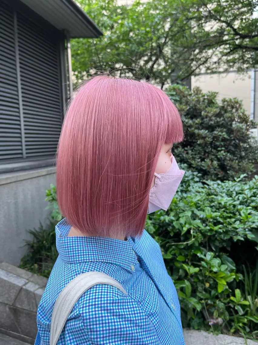 ショート カラー ヘアカラー トリートメント s.sweet NACHIKAのヘアスタイル