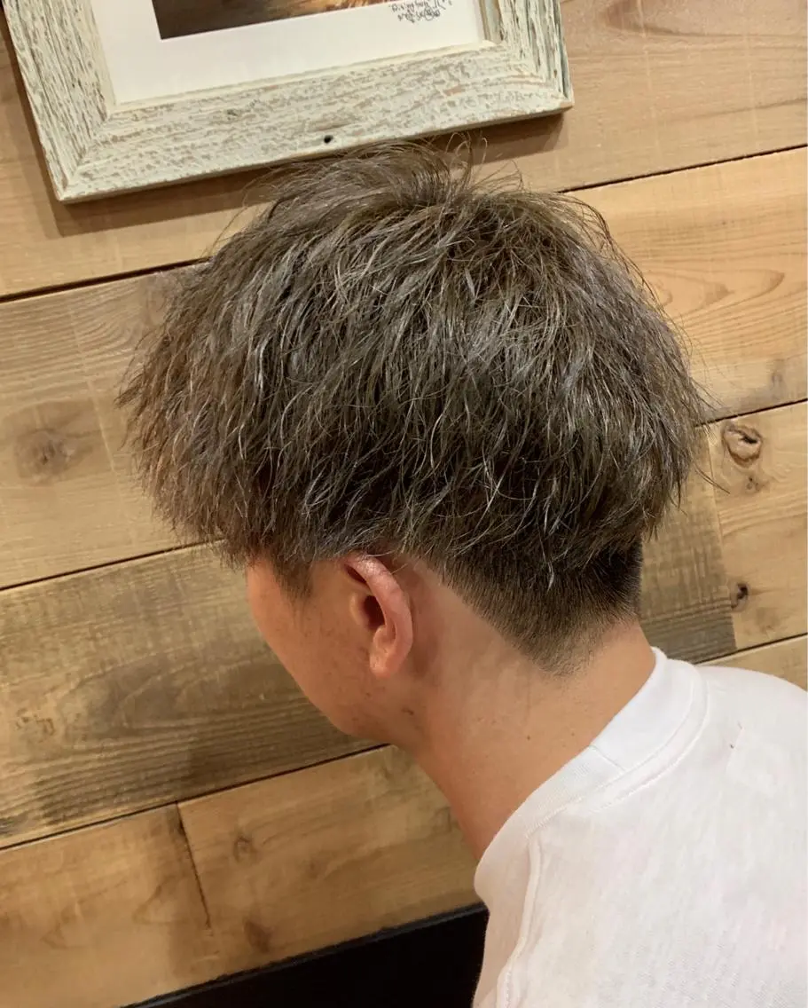 ショート メンズ カット ヘアカラー SHIAN 八王子👼鬼塚さやかのヘアスタイル