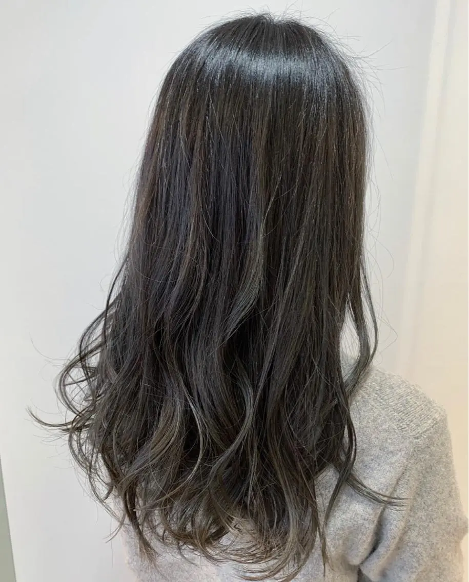 ロング カラー box mico. mutsumiのヘアスタイル