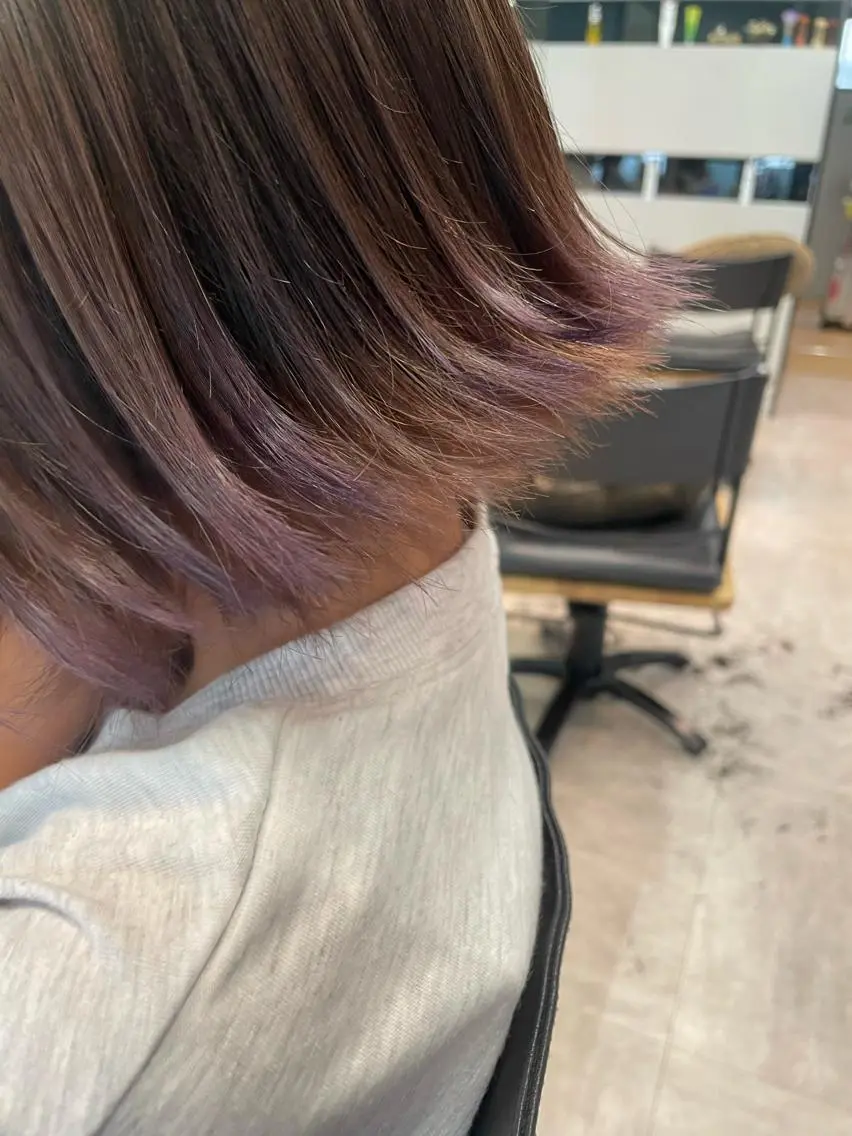 ショート カラー PANOLA下北沢 中川夢菜のヘアスタイル