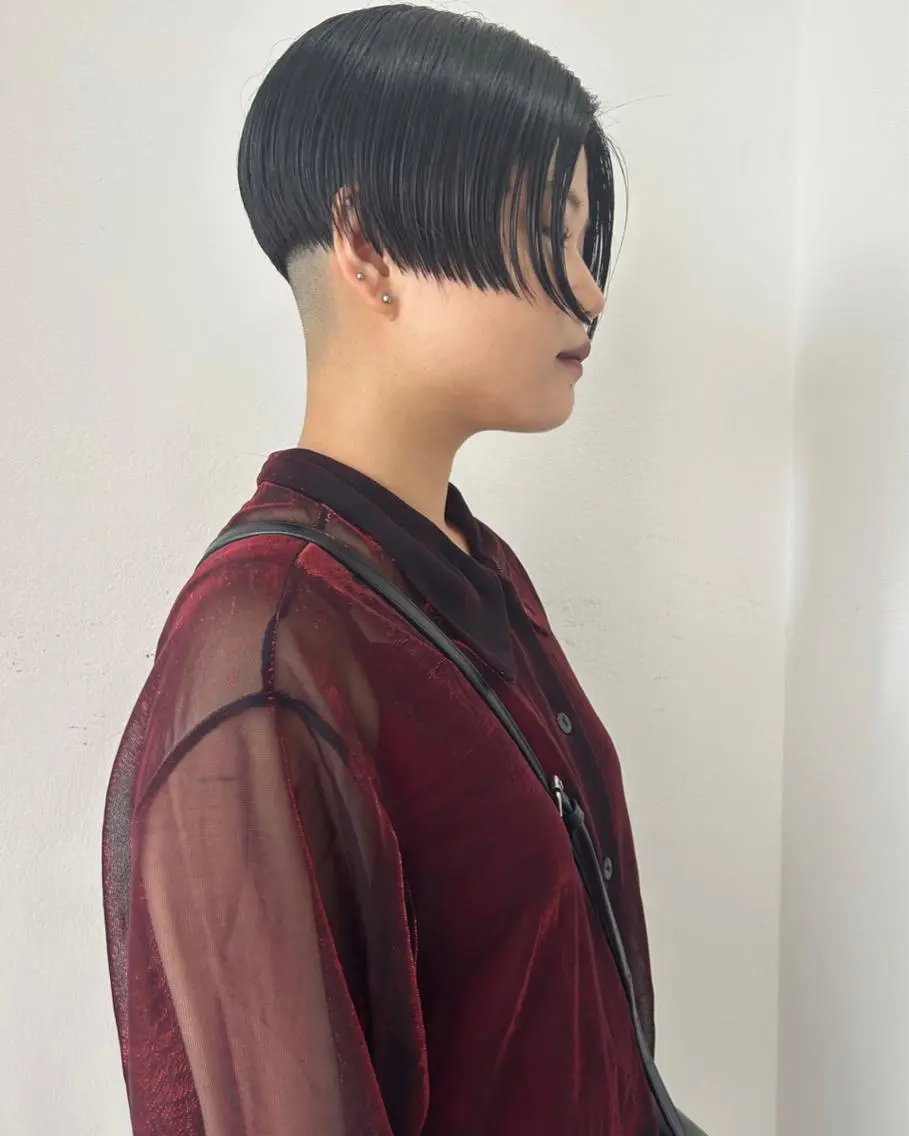 ショート カット トリートメント 村上雅人 ナチュラルモードのヘアスタイル