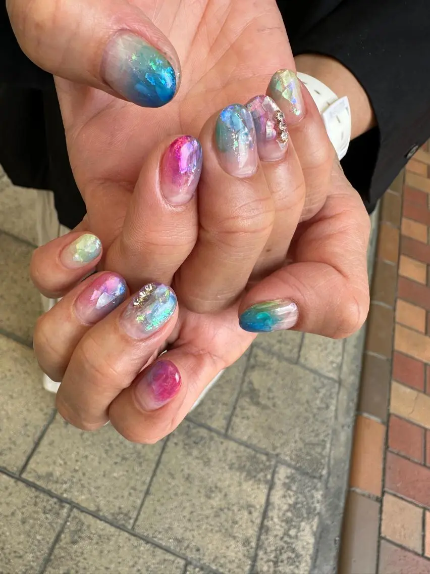 ネイル ハンドネイル nailsalon ∞ ﾐｶﾅﾙ ∞のネイルデザイン
