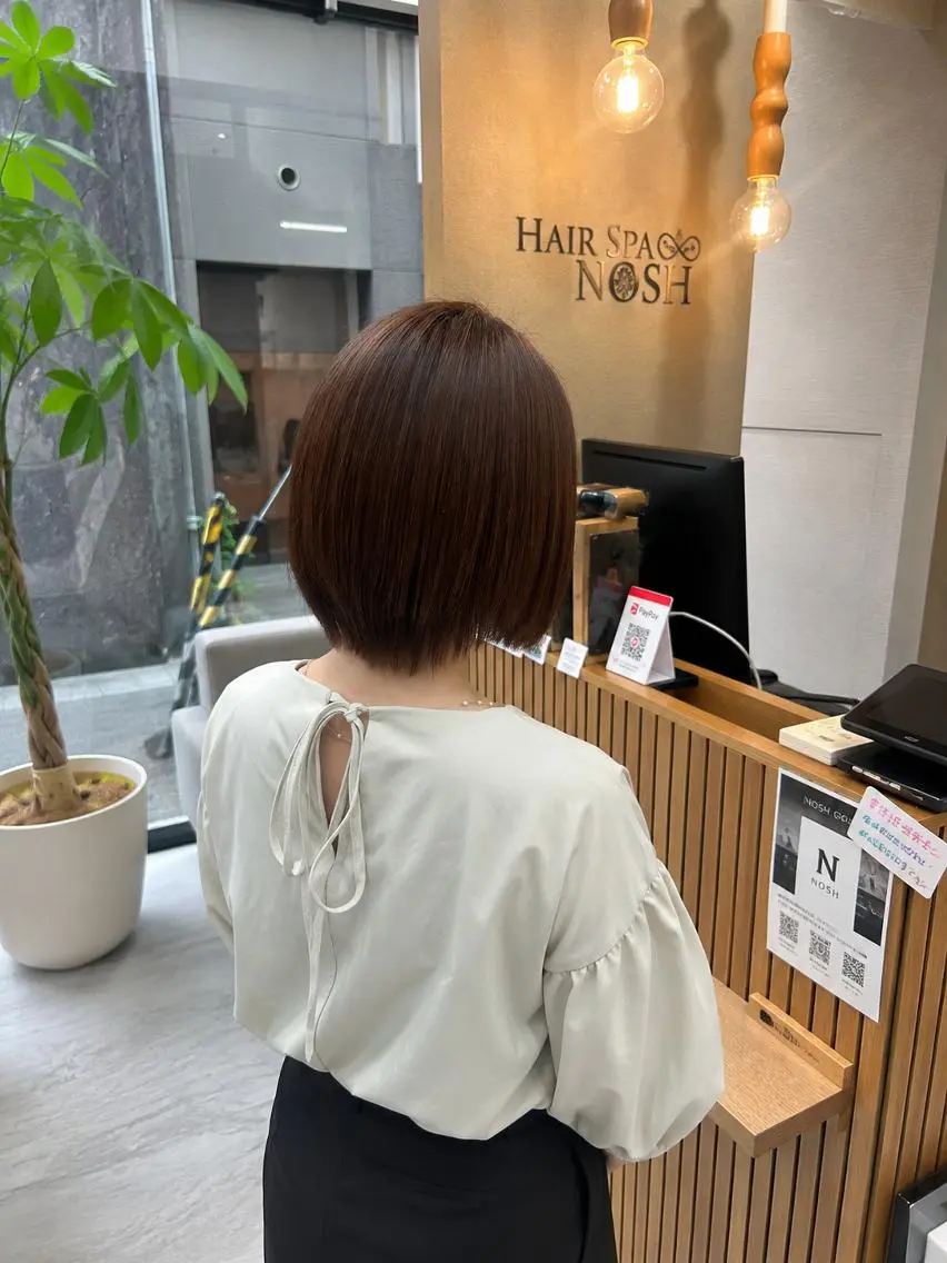 ショート トリートメント ヘッドスパ みゆう🎀 Nosh/博多千代のヘアスタイル