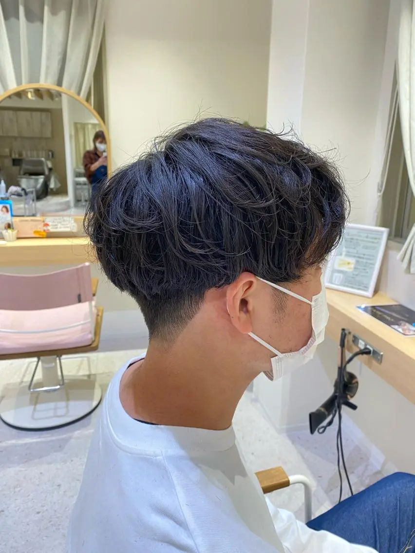 パーマ メンズ soil ミヤタケのヘアスタイル