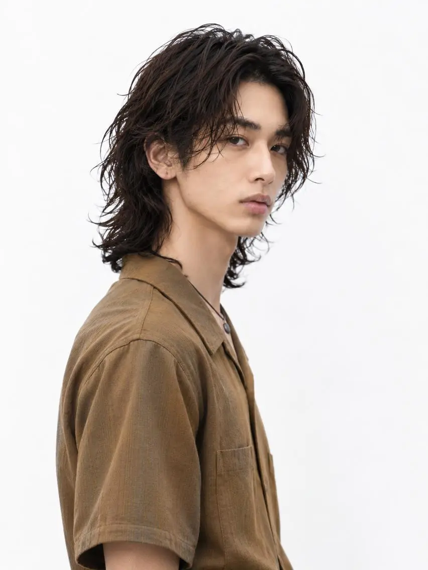 セミロング パーマ メンズ カット パーマ ダメージレス コバヤシ ヒロヒトのその他イメージ