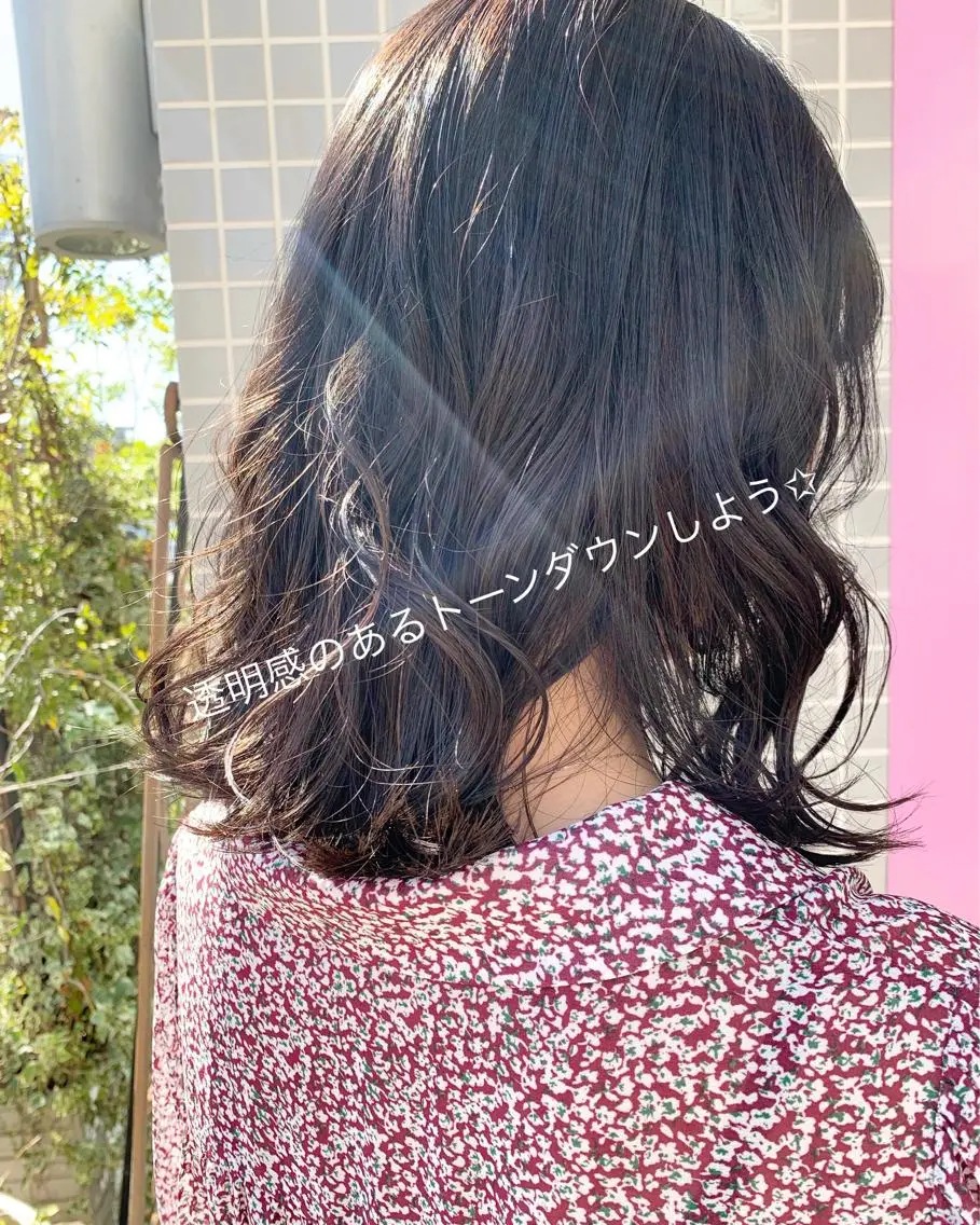 ロング カラー ヘアカラー トリートメント ヘアセット 🌸スタイリスト 山浦美恵のヘアスタイル