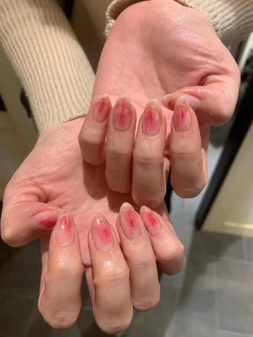 ネイル 持ち込み Imyme mine Rioのネイルデザイン