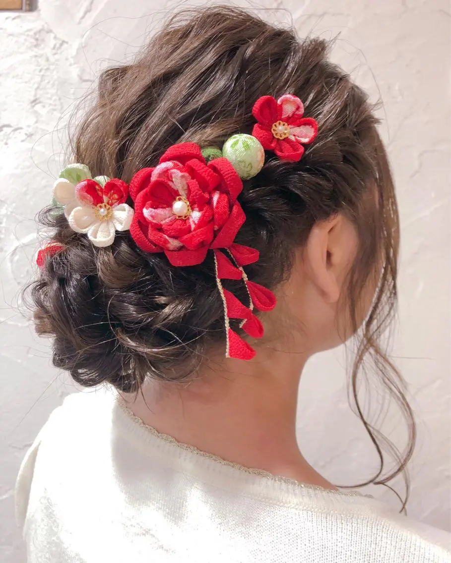ヘアアレンジ 成人式 tocca八王子 AYAKAのヘアスタイル