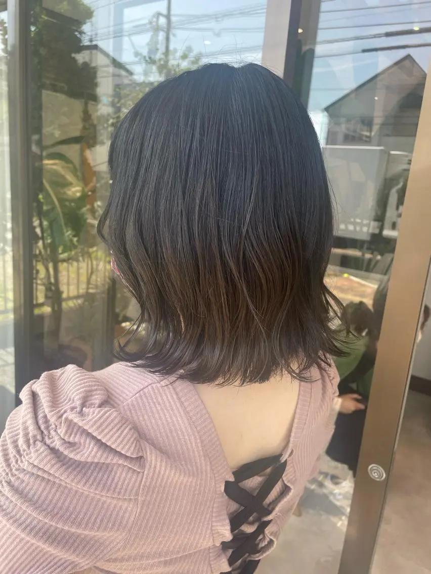 ショート カラー ヘアカラー 高木 櫻のヘアスタイル