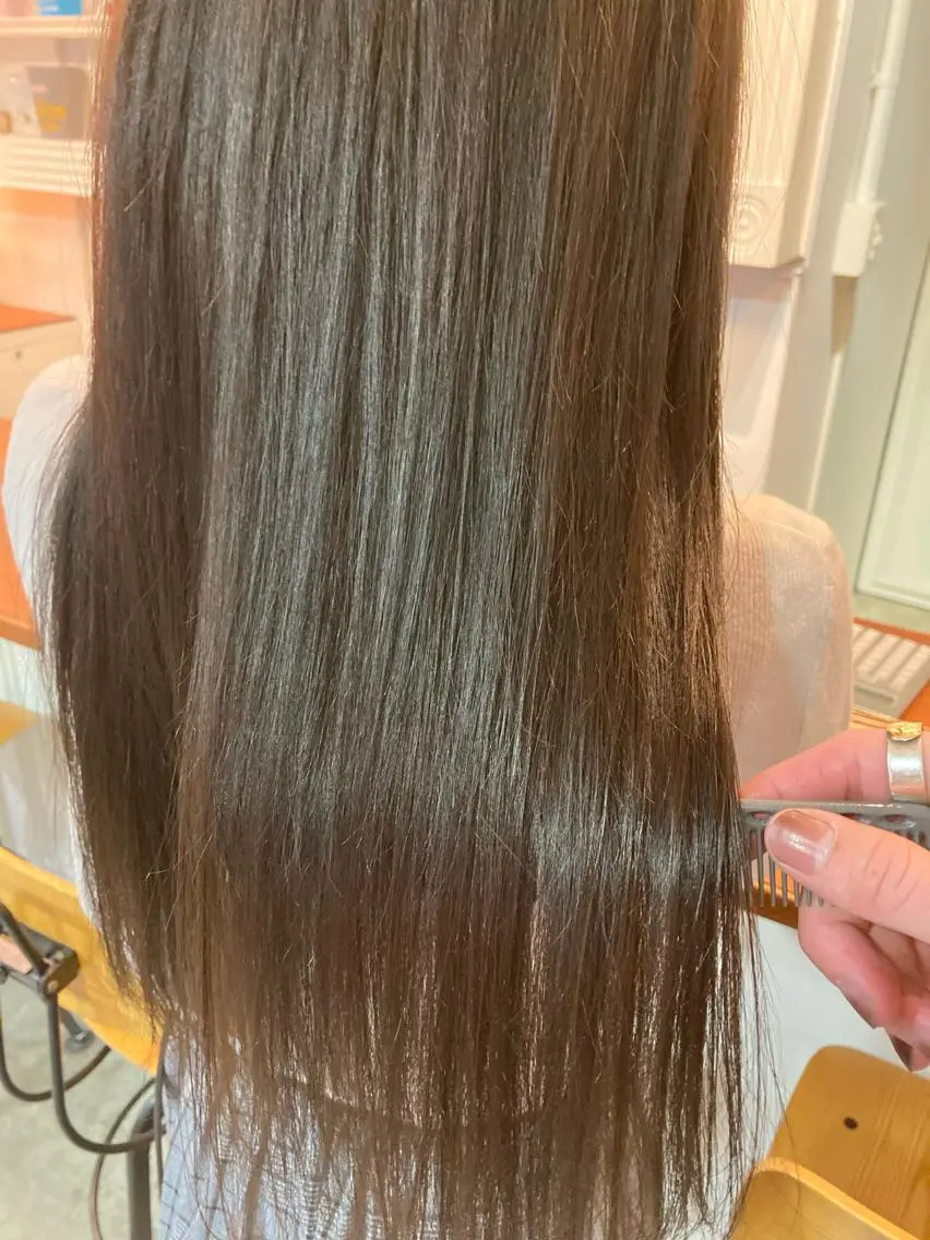 ロング カット 縮毛矯正 トリートメント メンズ特化 TAKUYAのヘアスタイル