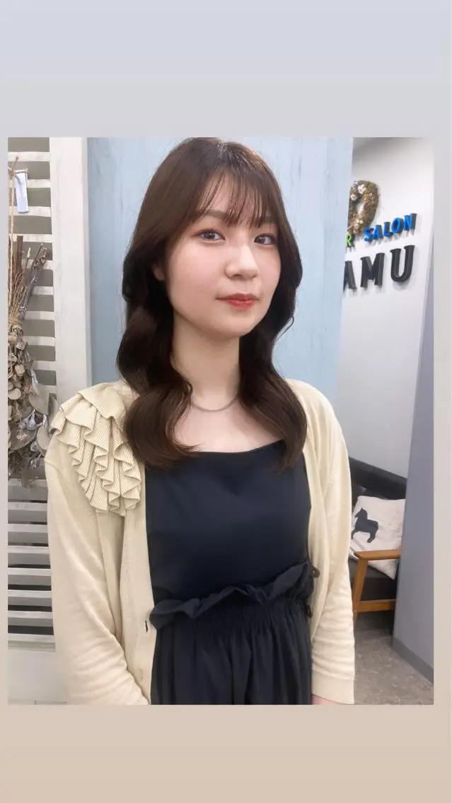 ロング ヘアアレンジ デート ヨシンモリ 韓国風ヘア 韓国メイクサロン YUKINA東京のその他イメージ