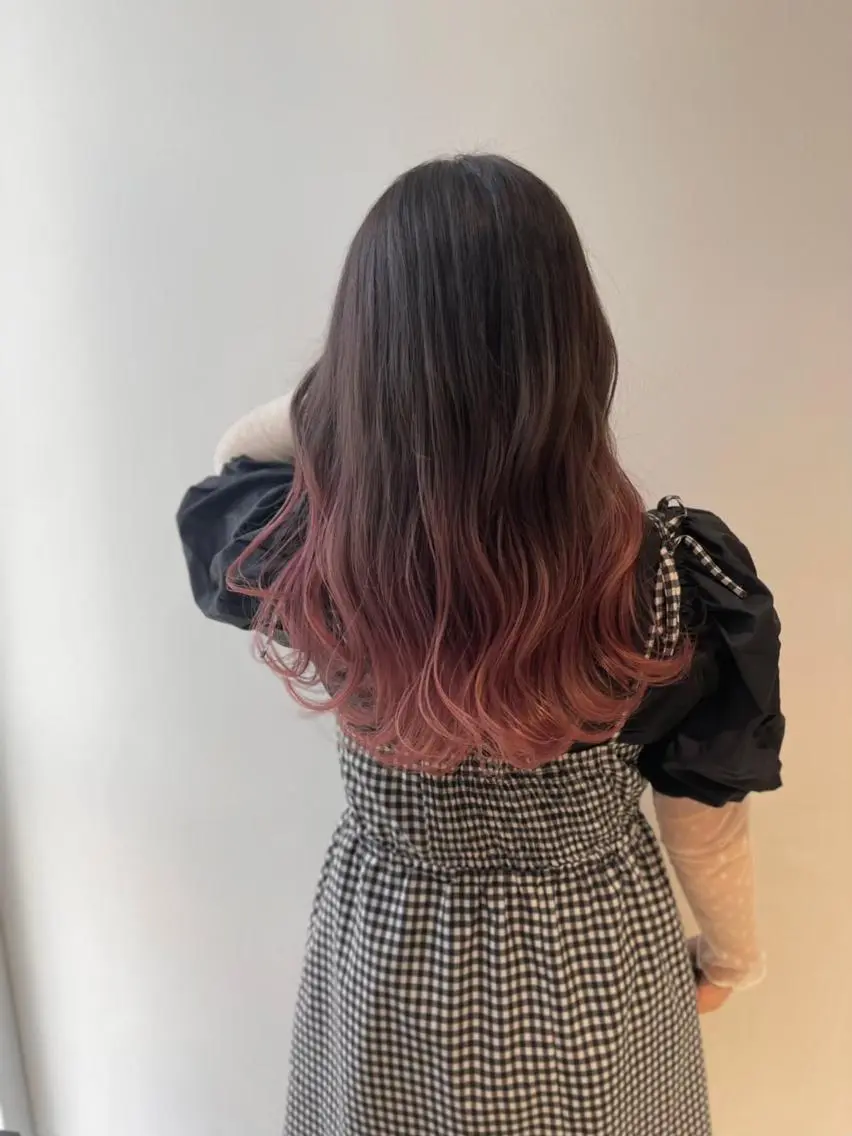 セミロング ヘアカラー 【公式】amble luxe 中野のヘアスタイル