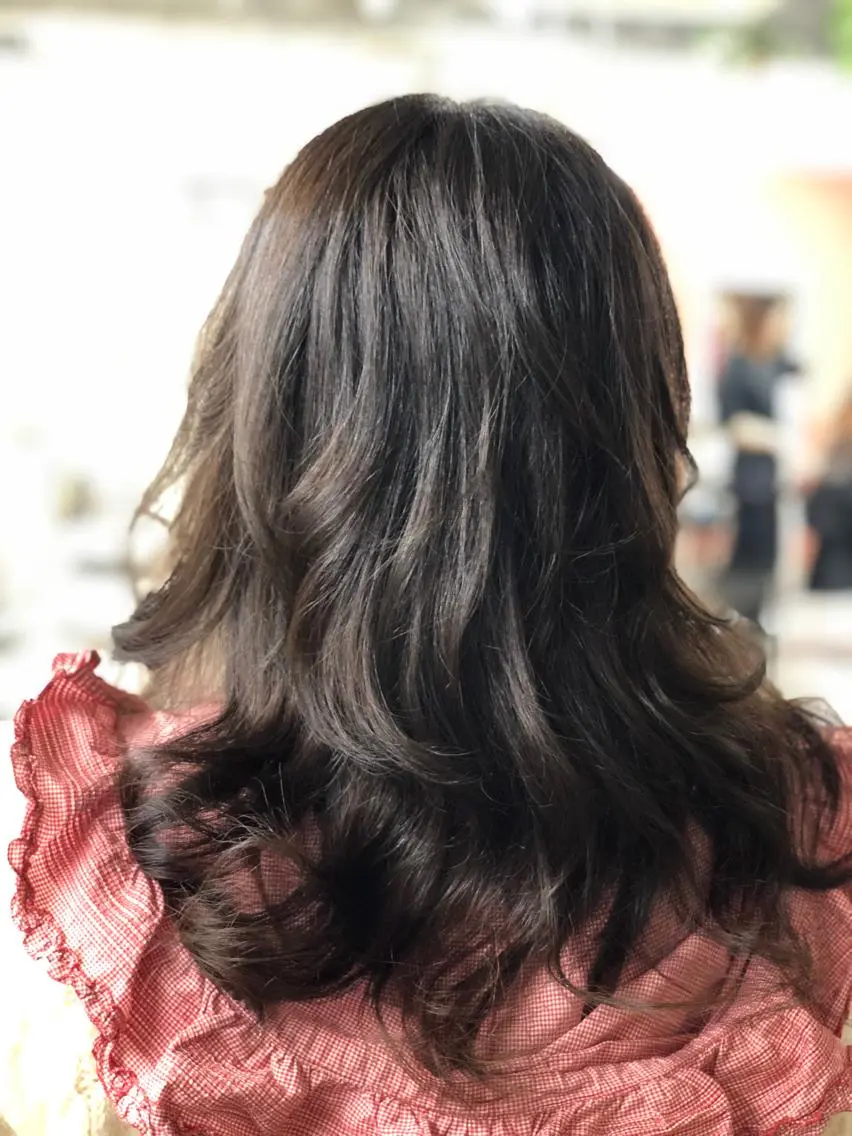 ロング カット パーマ トリートメント みなみ ・のヘアスタイル