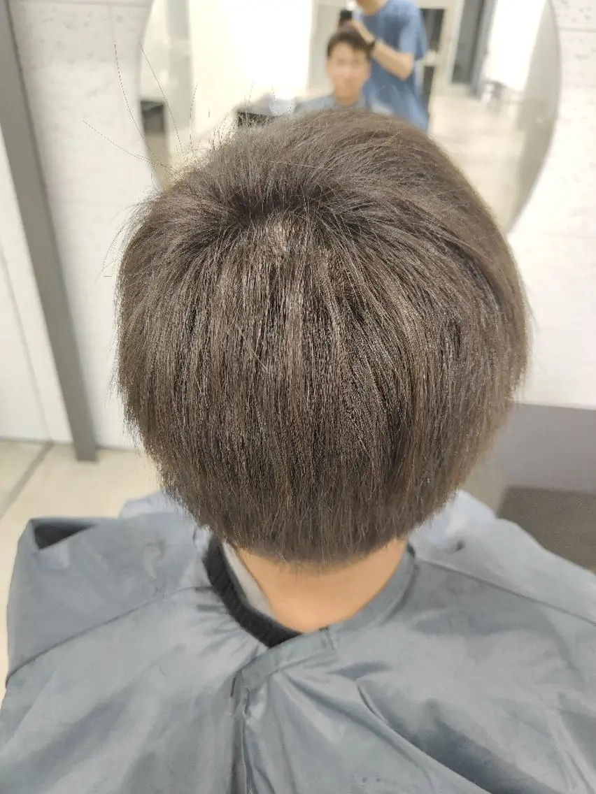ショート メンズ 縮毛矯正 角谷 貫太郎のヘアスタイル
