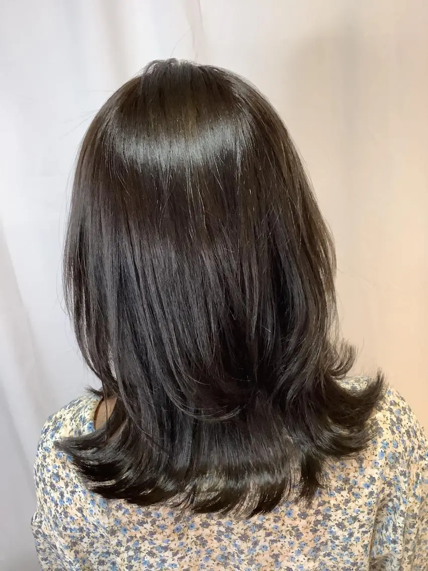 カラー グレージュ オリーブグレージュ オリーブグレー 稲田 全将のヘアスタイル