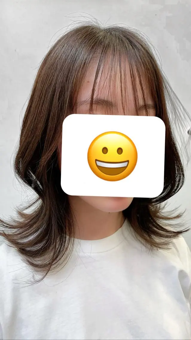 ミディアム 韓国風ヘア 和氣 将人のヘアスタイル
