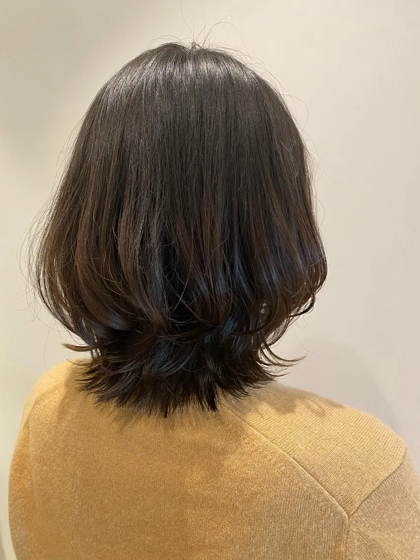 ミディアム レイヤーカット ウルフカット 艶髪🌿美髪 大塚礼乃【西荻窪】のヘアスタイル