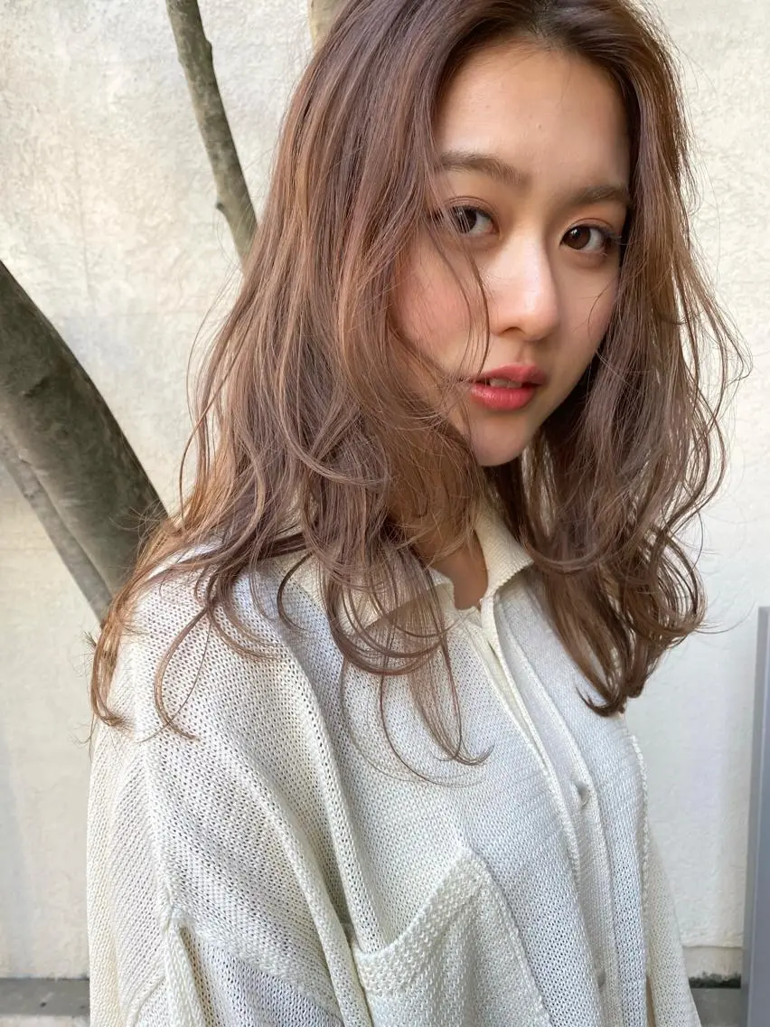 ロング カラー ヘアカラー Pia ツボイ ケイタのヘアスタイル