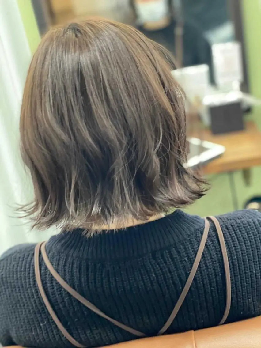 ショート ショートヘア カット ヘアカラー ブリーチ毛に縮毛矯正 ✨カラー✨山田 正幸のヘアスタイル