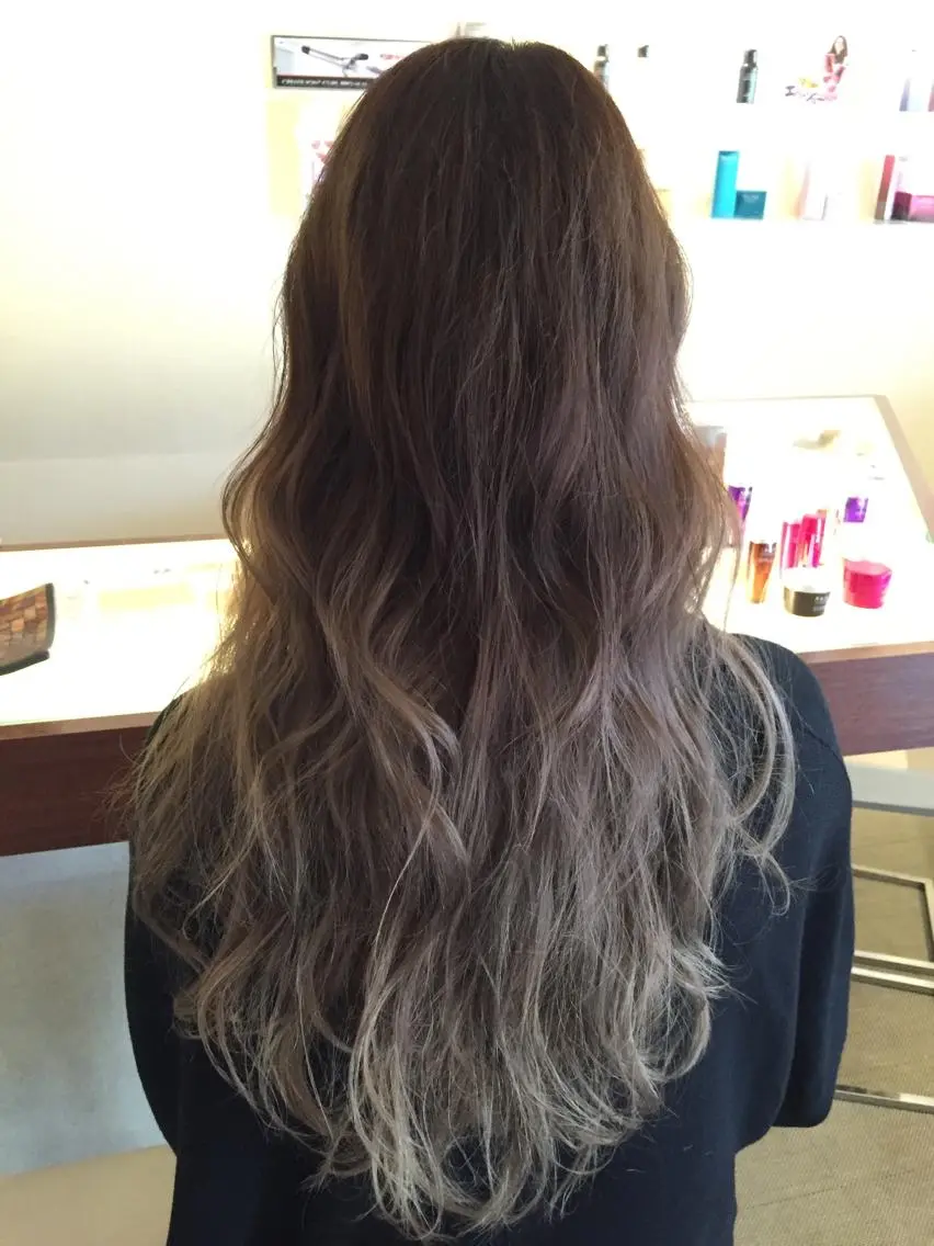ショート ミディアム セミロング ロング カラー グラデーションカラー 撮影モデルさん募集 渡邊直幸のヘアスタイル