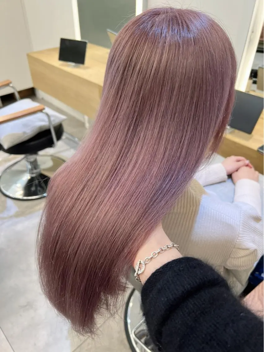 ロング カット ヘアカラー トリートメント ♡可愛い艶髪特化♡ 艶髪先生のヘアスタイル