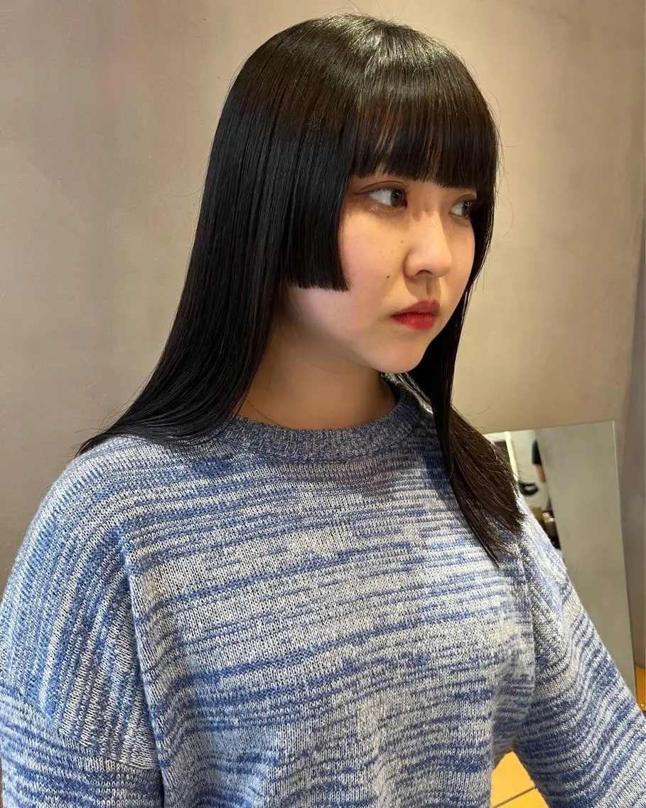 セミロング カラー カット ヘアカラー トリートメント 似合わせレディース/ メンズ/あゆかのヘアスタイル