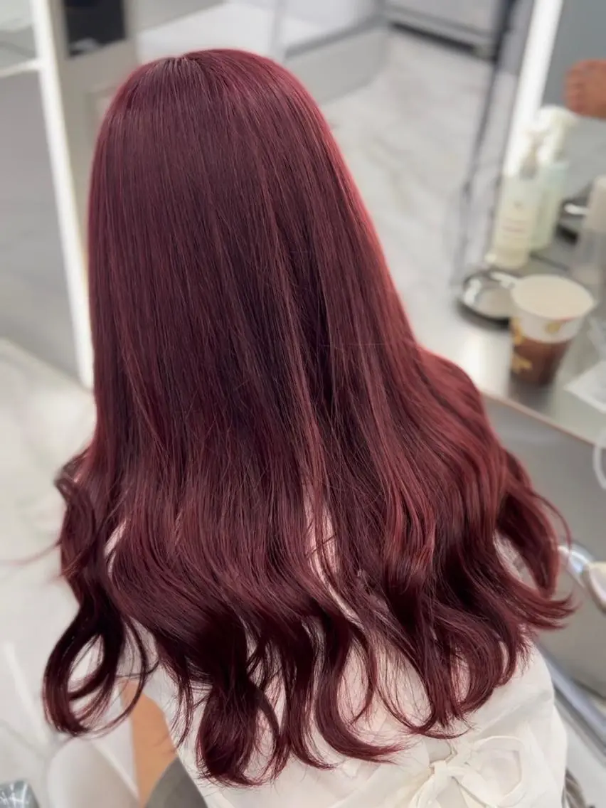ロング カラー カット ヘアカラー トリートメント ヘッドスパ 最高級髪質改善🥇 小玉美菜のヘアスタイル