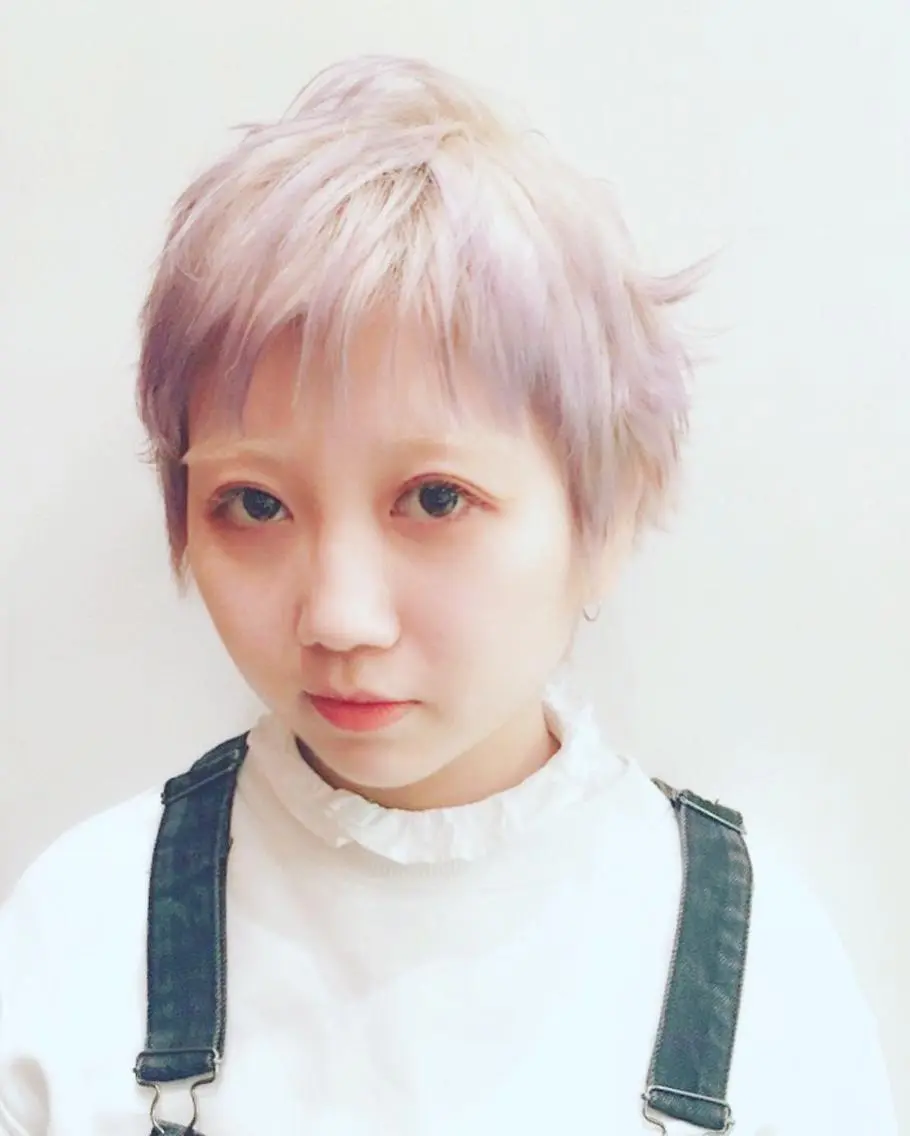 ショート カラー パーマ ヘアアレンジ 美艶ボブ イシイのヘアスタイル