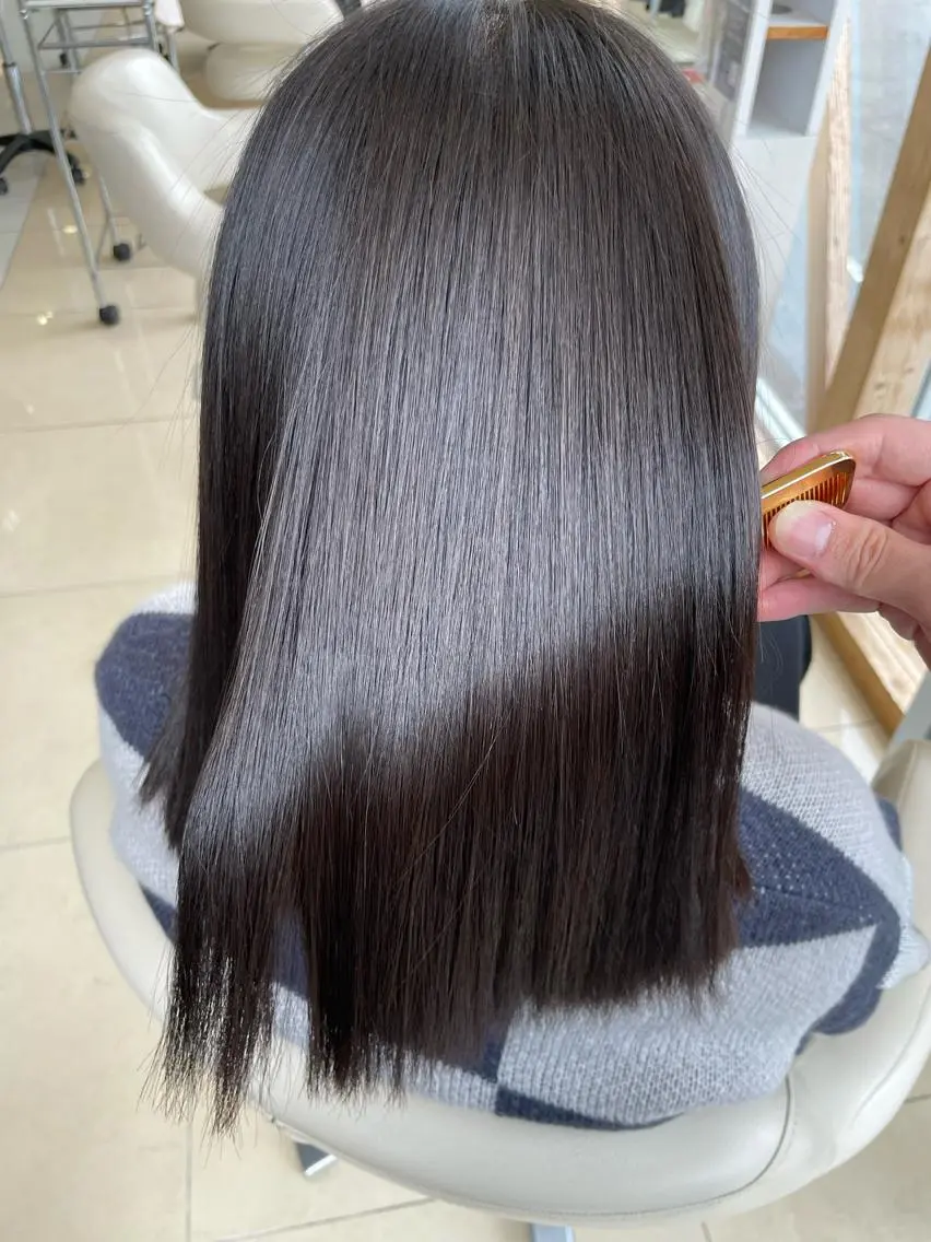 セミロング カット トリートメント 永井龍🫧金山🫧 徒歩1分🚶のヘアスタイル