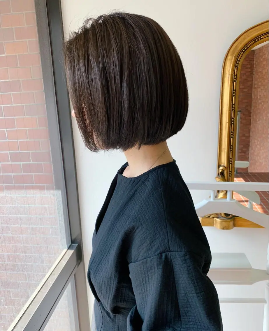 ショート 丹羽大喜 縮毛矯正/美髪矯正のヘアスタイル